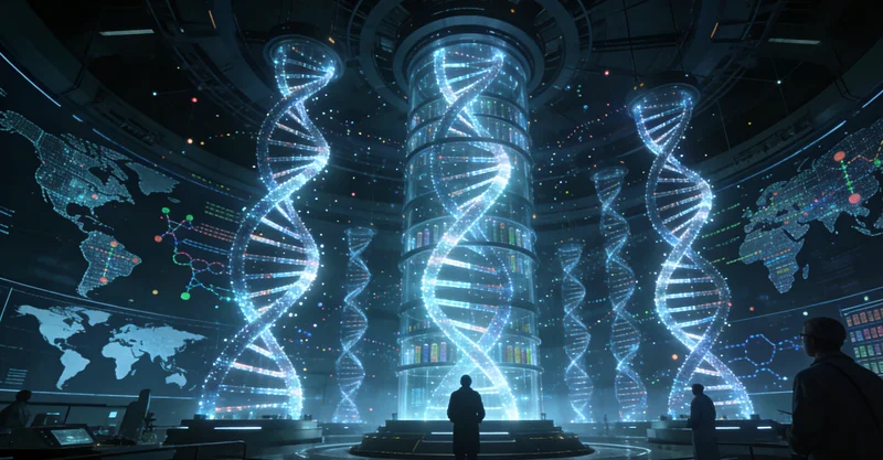 龙口医生与患者讨论检测报告示意