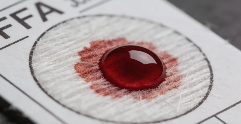 医生正在进行规范的腰椎穿刺操作