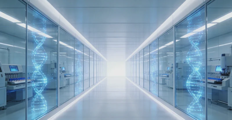 医生手持检测报告,与家属沟通治