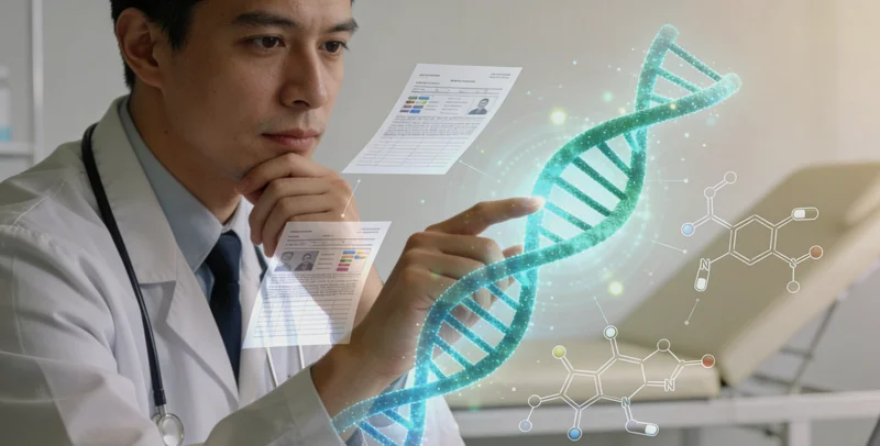 贵港医生为家庭解读基因检测报告