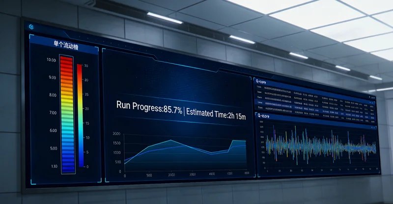 深圳基因测序实验室内部工作场景