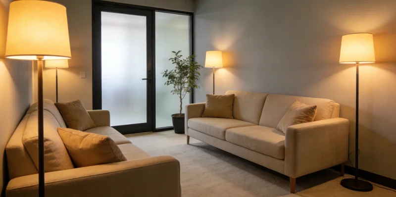 诊室内,医生正与患者家属进行沟