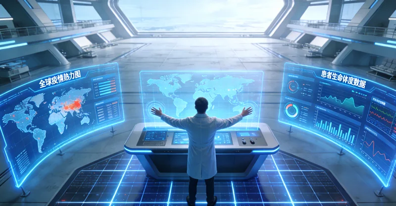 七台河护士为新生儿进行无创足跟