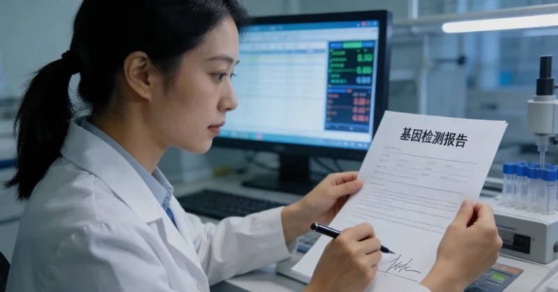 宜昌耳聋近视基因检测报告解读示