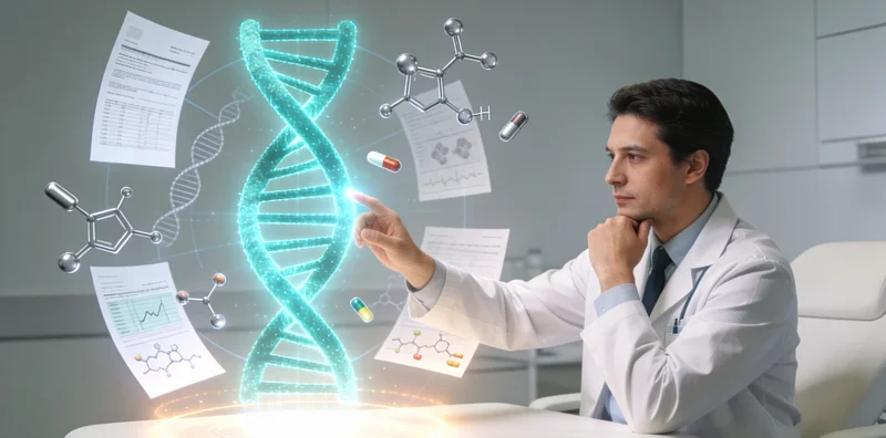 南通家庭与医生共同查看基因检测