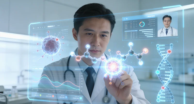 合山居民与医生沟通基因检测报告