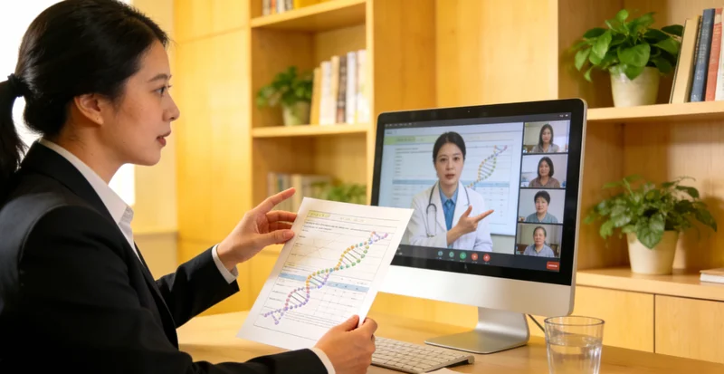 安庆耳聋基因检测报告单解读示意