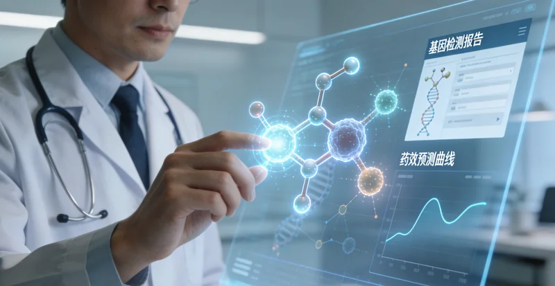 甘南遗传咨询师向家庭讲解基因检