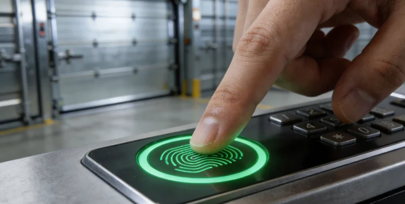 一位男性在自然环境中查看健康报