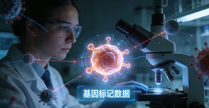 专业实验室进行基因测序分析