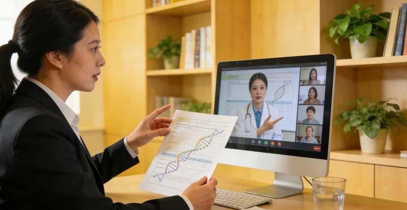 河池遗传咨询师为家庭解读基因检