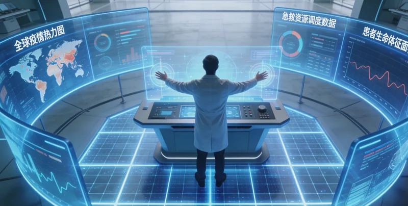 哈密市民在医院与遗传咨询医生进