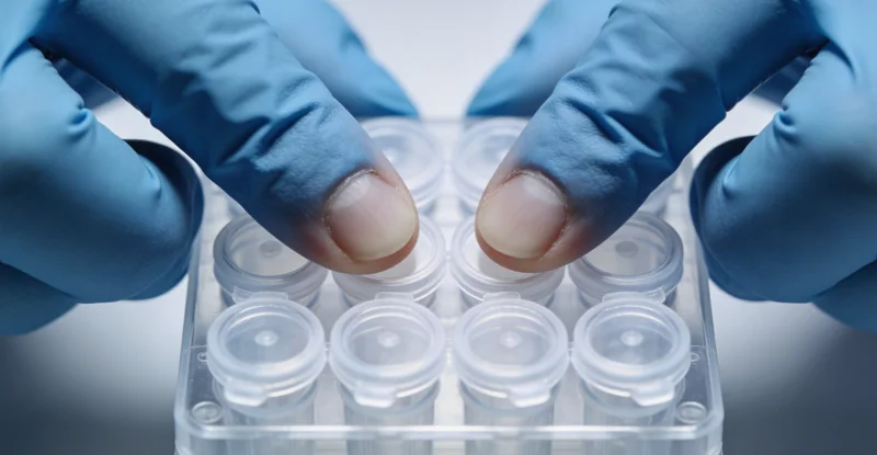 一位中年男性在诊室内与医生进行