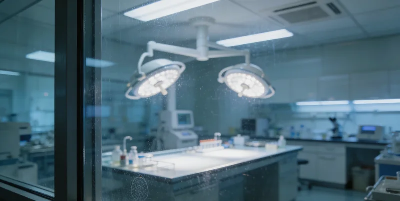 万核基因本地实验室内景，工作人