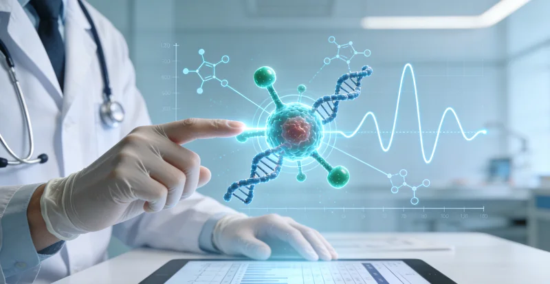 鞍山市民在医院进行遗传咨询场景