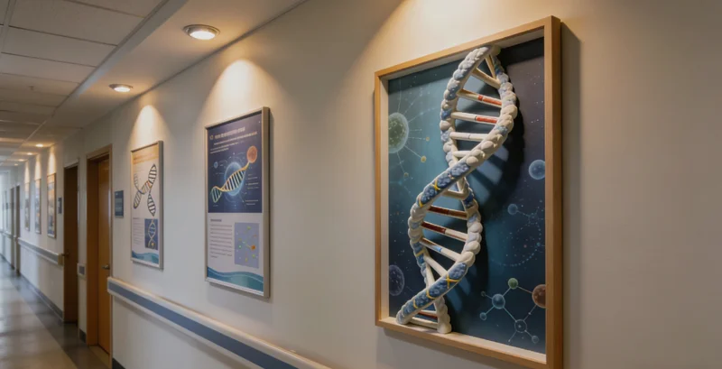 潮州某医院内,医护人员正在为患