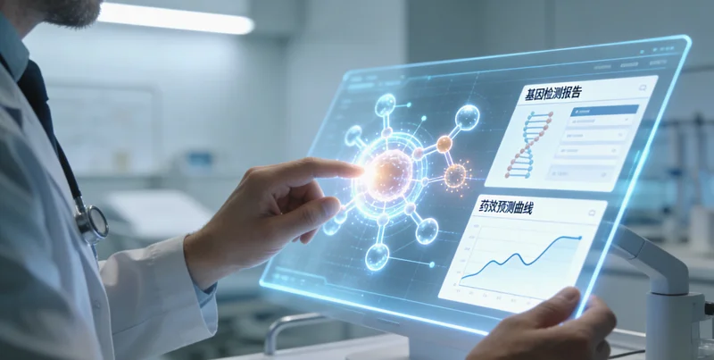 荆州家庭查看基因检测报告并讨论