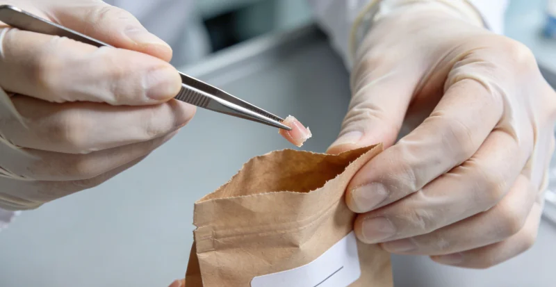 象征新生命与希望的婴儿脚丫特写