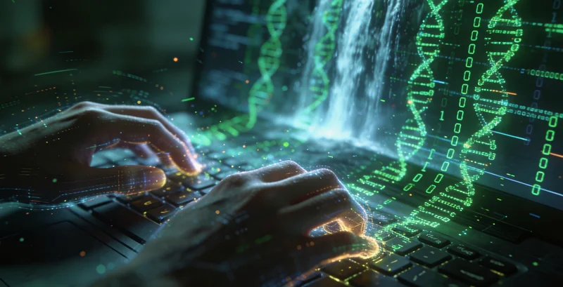 高科技实验室中,技术人员操作精