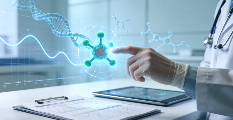 隆昌靶向治疗概念图钥匙打开锁代