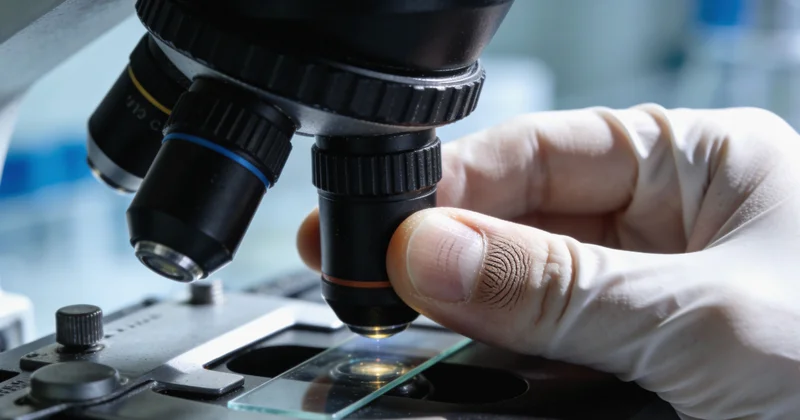 电脑屏幕上显示着复杂的微生物组