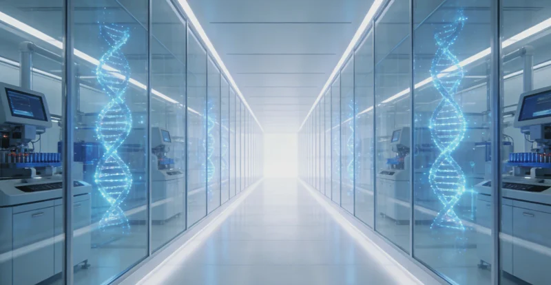 mNGS技术原理示意图,展示从