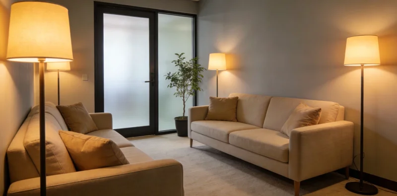 家人陪伴与医疗报告相结合的温暖