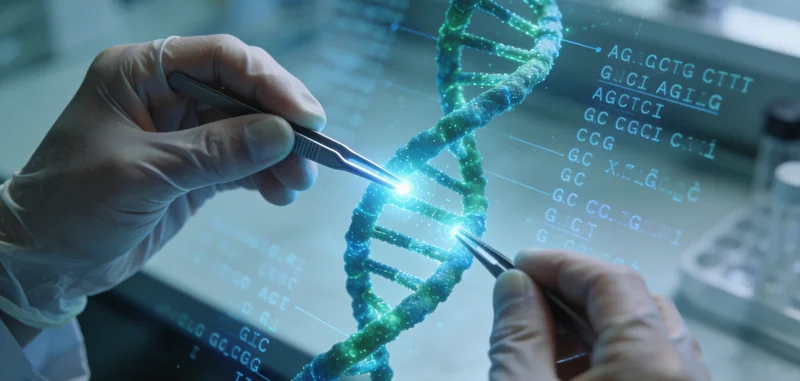 郑州基因检测实验室科研人员讲解