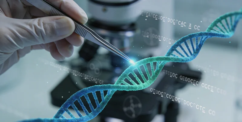 咸阳基因检测原理示意图:DNA