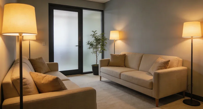 遗传咨询师正在为客户详细解读基