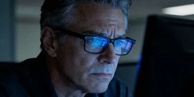 一双喜悦的手拿着显示阳性结果的