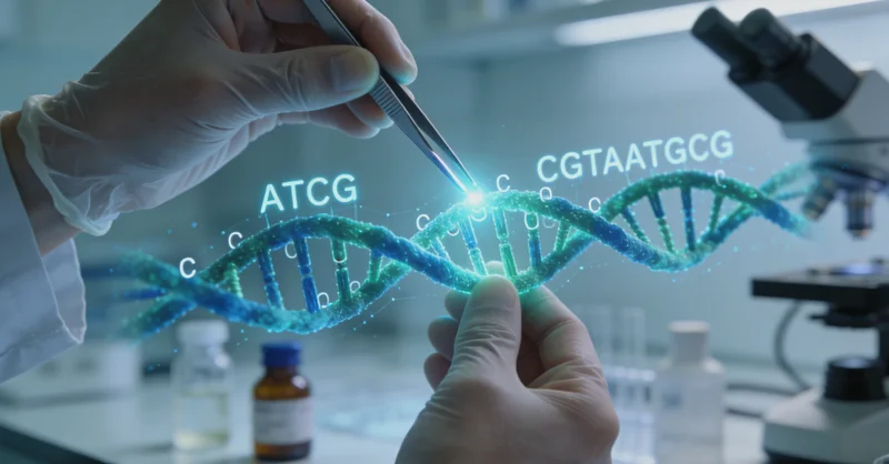 清镇市民陈先生与妻子查看基因检