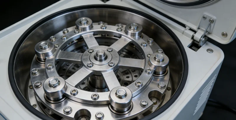 实验室技术人员正在操作高通量测