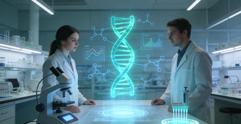 信阳市民在医院进行遗传咨询场景