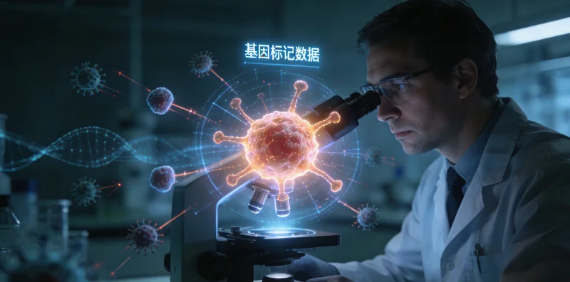 辽阳家庭与医生查看基因报告