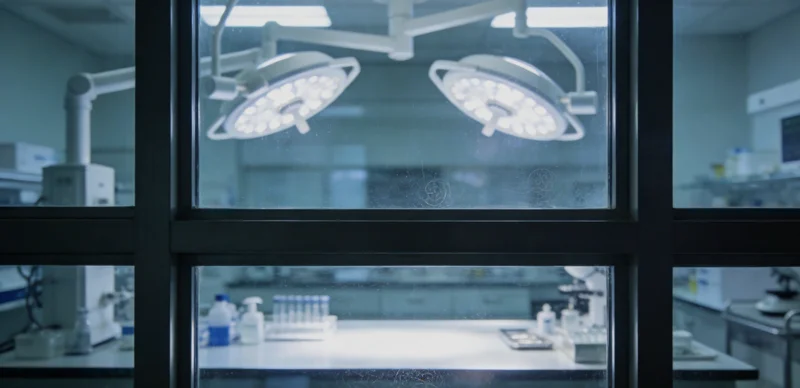 现代化分子诊断实验室内,技术人