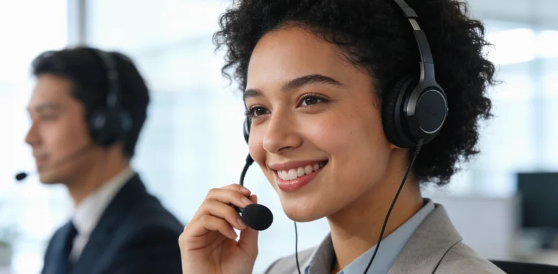 一位女性正在与医疗顾问进行健康