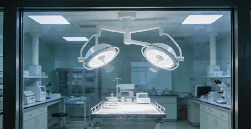 现代化基因测序实验室内部,技术