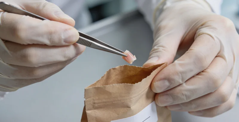 方便的家庭自助采样工具包特写