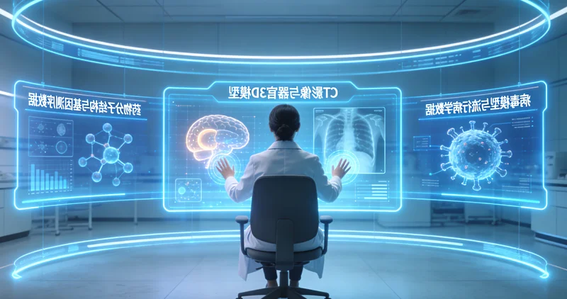 扎旗夫妇进行遗传咨询场景