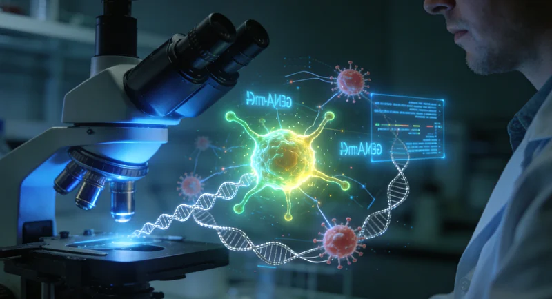海门基因检测实验室内部科学工作