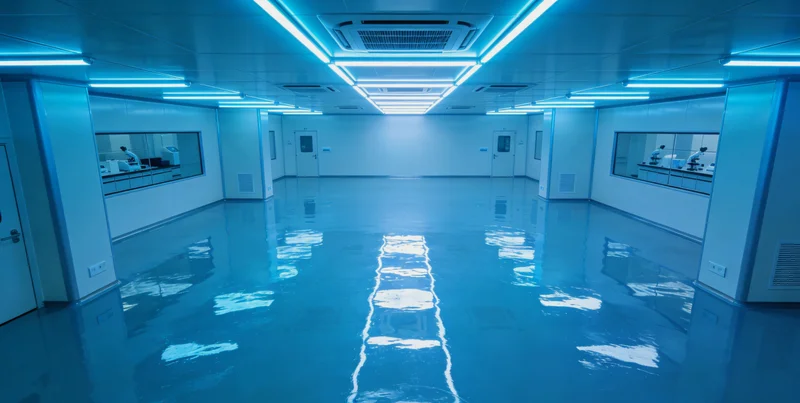 专业检测人员在生物安全柜内进行