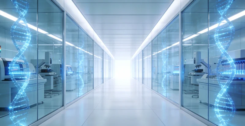 女性在家中通过电子设备查看清晰