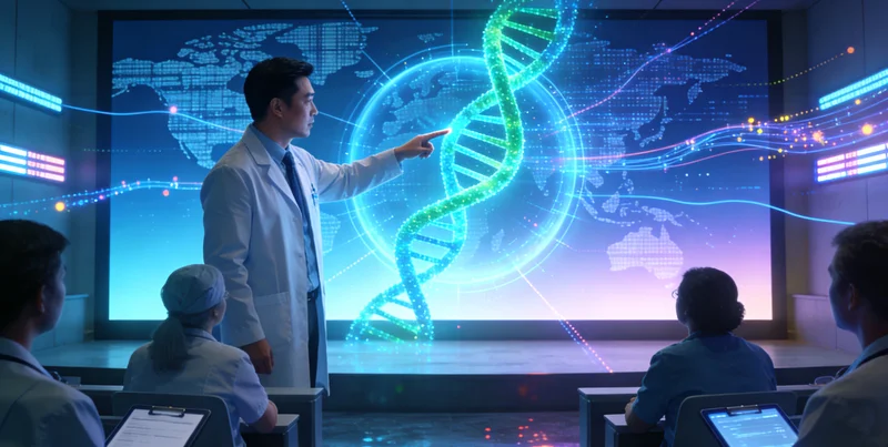 泉州医生为咨询者解读基因检测报