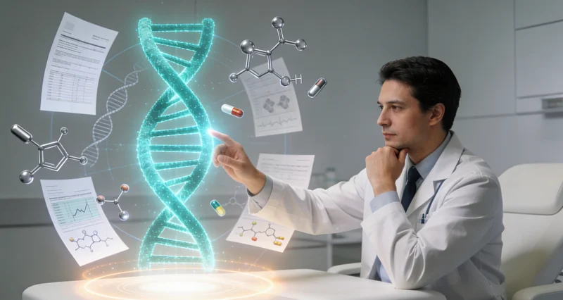 金华医院医生为家庭进行遗传咨询