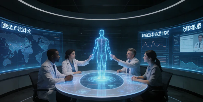 香格里拉医生向患者家属讲解胰腺