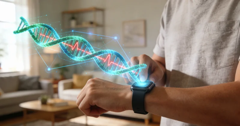 阿里遗传咨询师向咨询者解读基因