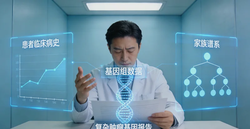 十堰医生为咨询者解读耳聋基因筛