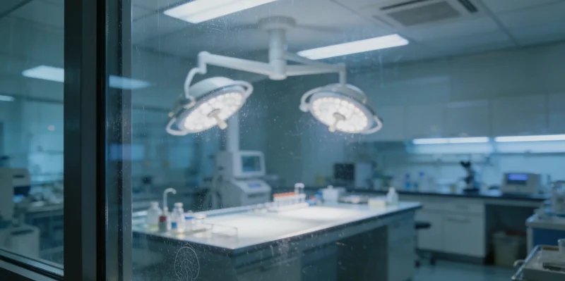 实验室技术人员操作先进的PCR