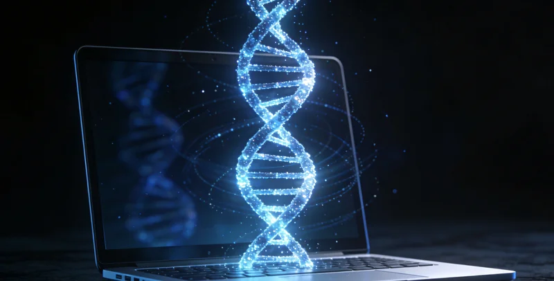 色彩鲜明的肠道菌群微观结构示意